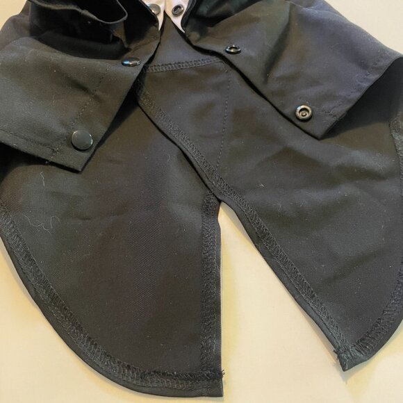 Dog Black & White Tuxedo Suit with Bow Tie Costume - Picture 8 of 10